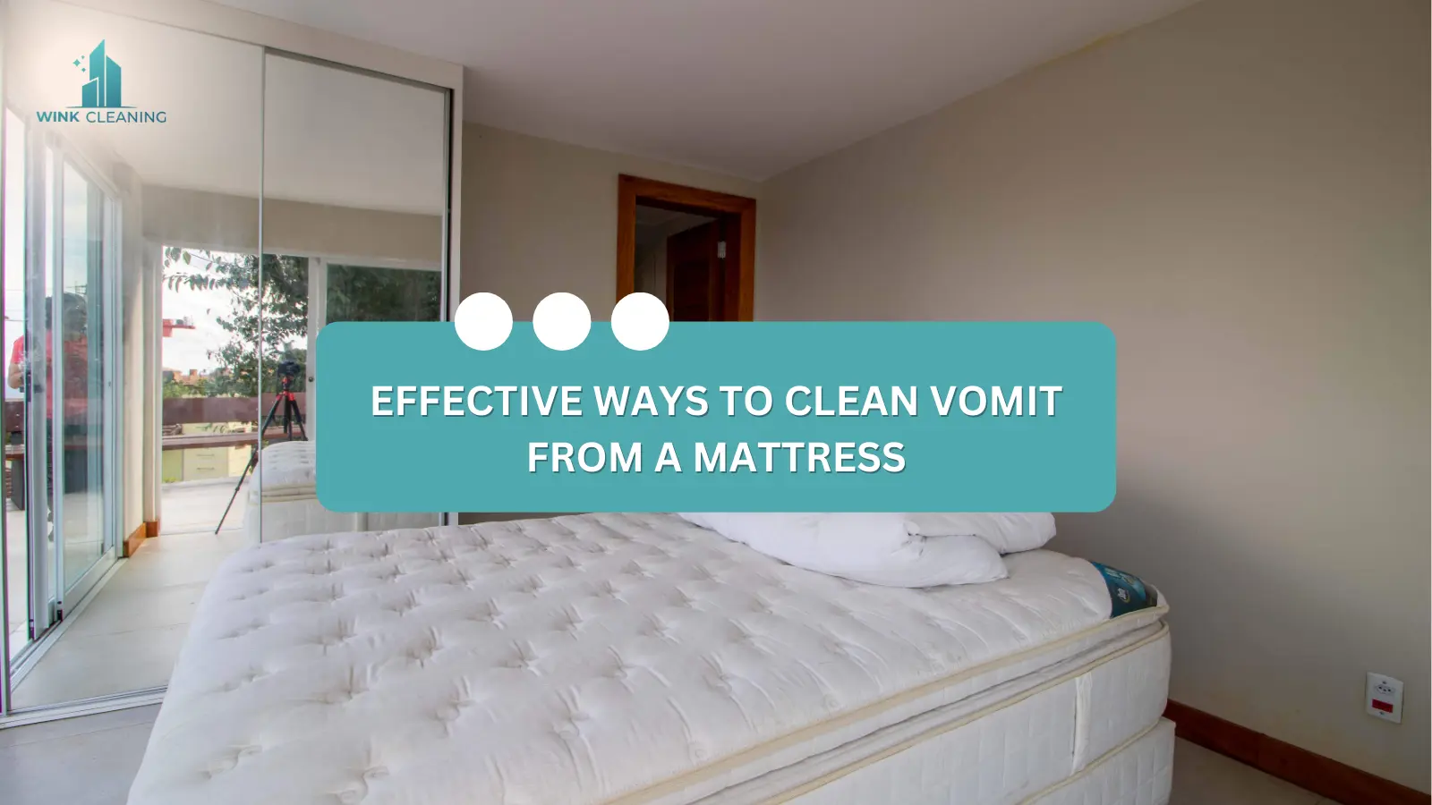 Effective Ways to Clean Vomit from a Mattress - Wink Cleaning