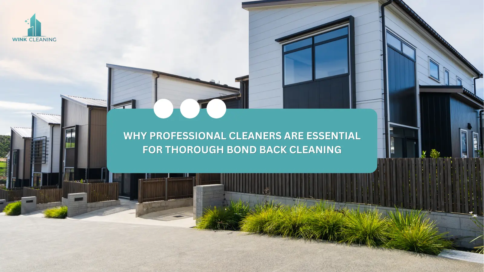 Why Professional Cleaners Are Essential for Thorough Bond Back Cleaning - Wink Cleaning