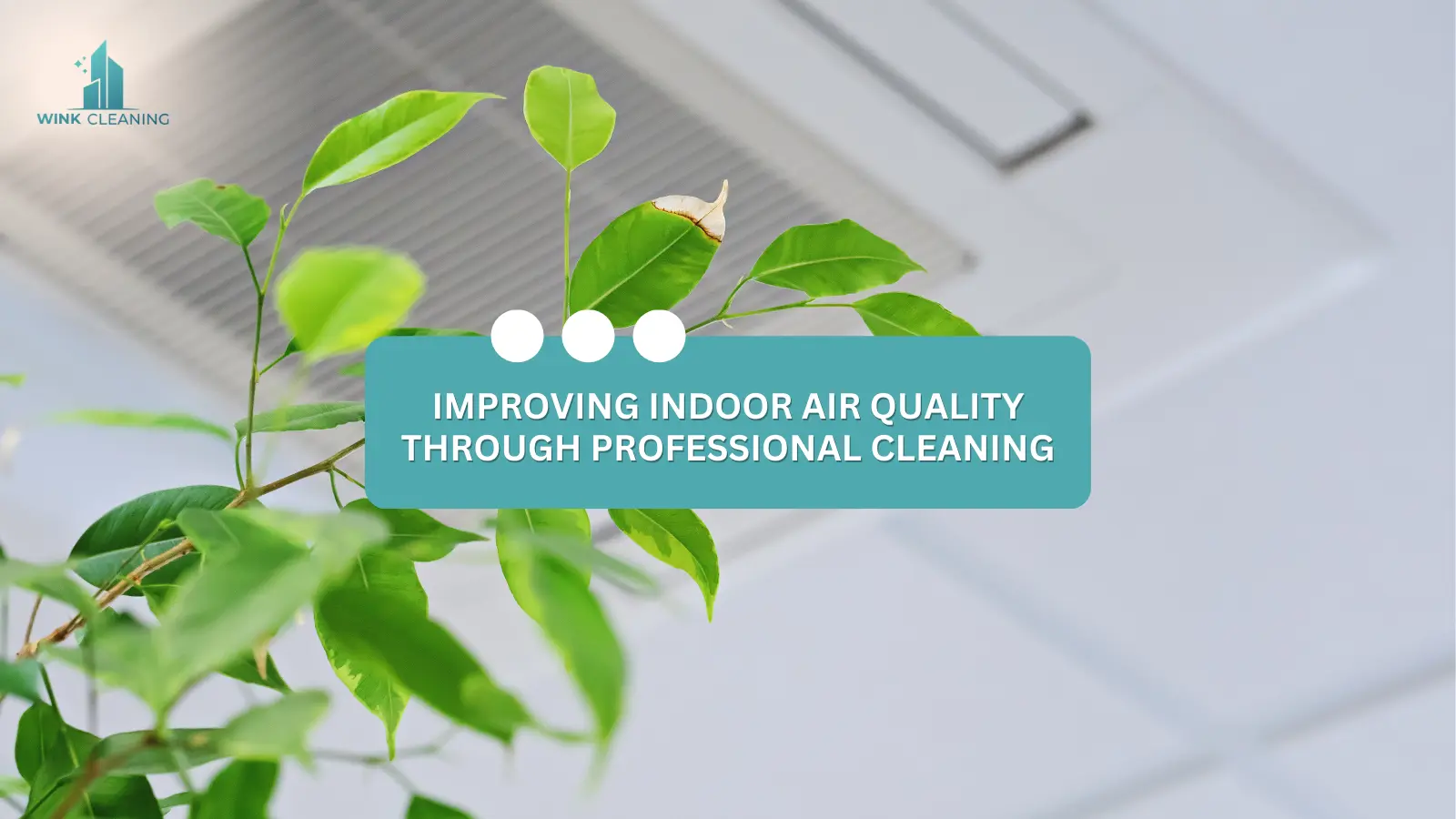 IMPROVING INDOOR AIR QUALITY THROUGH PROFESSIONAL CLEANING - Wink Cleaning