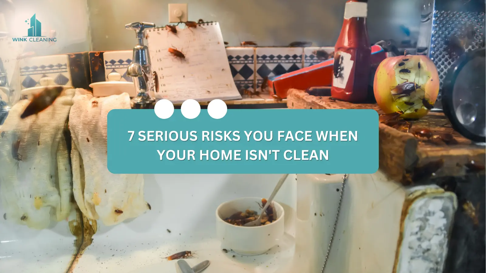 7 Serious Risks You Face When Your Home Isn't Clean - Wink Cleaning